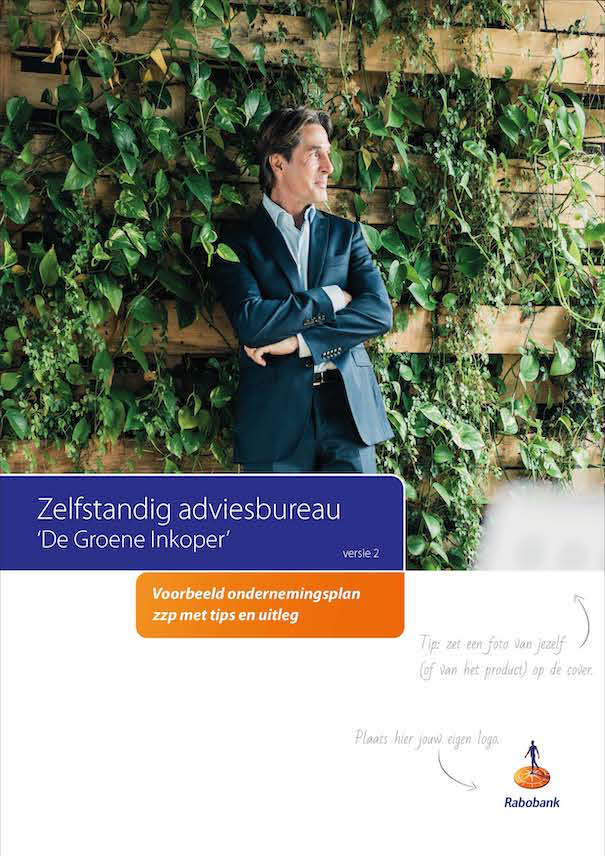 Voorbeeld ondernemingsplan ZZP - Cover zonder tekst