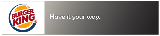 Burger King slogan slogan Burger King