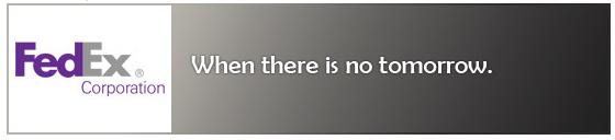 FedEx slogan slogan Fedex