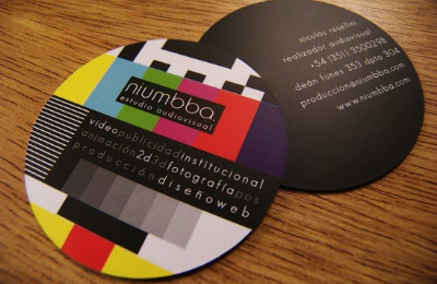Visitekaartje video designer Video designer visitekaartje | Bron Graphicfetish