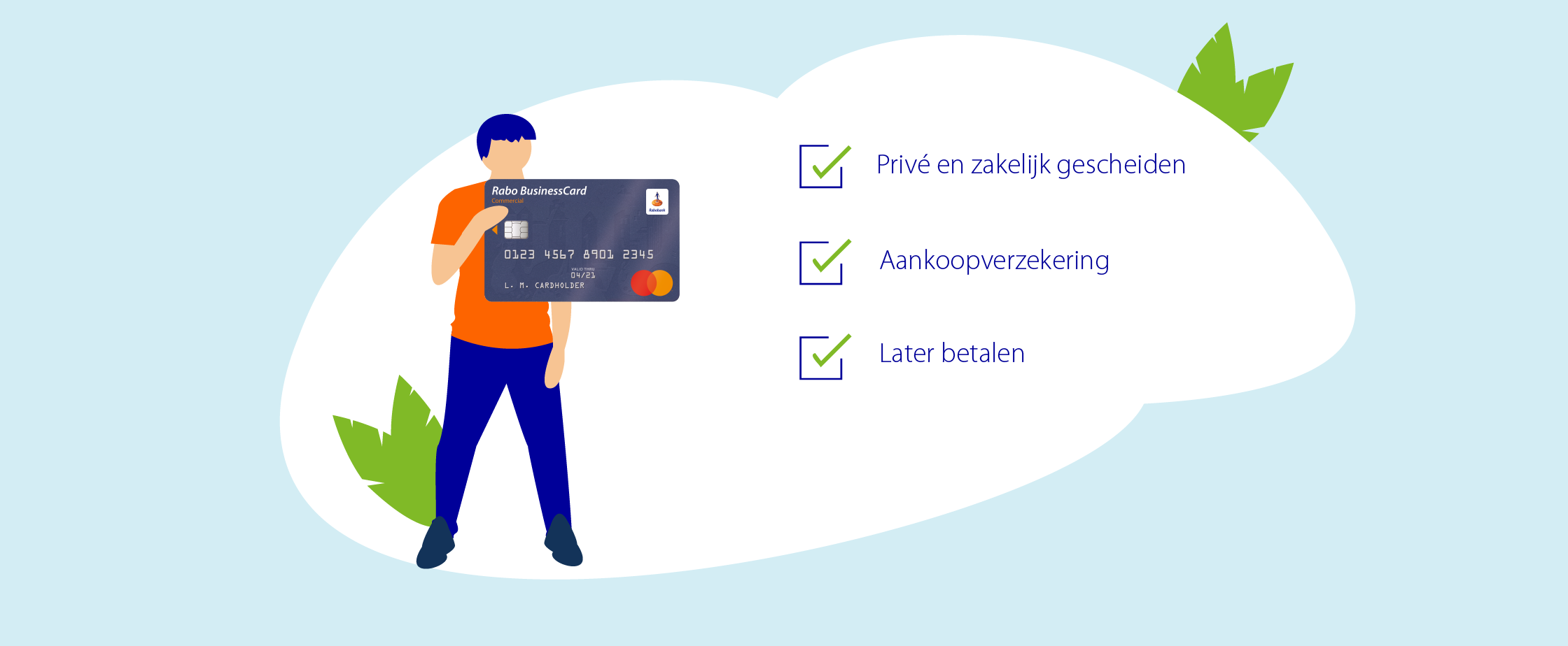 les Lucht Conceit Creditcard voor mijn bedrijf: 6 voordelen | Ikgastarten