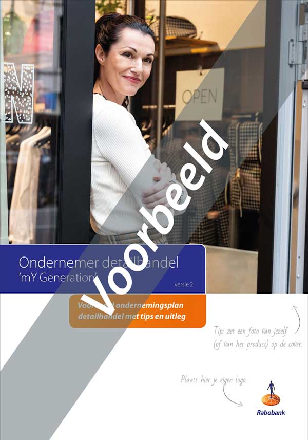 Ondernemingsplan voorbeeld detailhandel - voorbeeldcover Ondernemingsplan voorbeeld detailhandel - voorbeeldcover