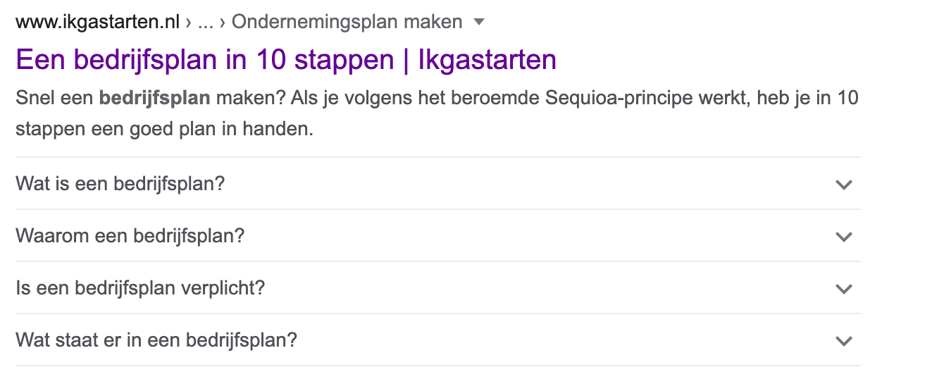 Vragen en antwoorden SEO trend