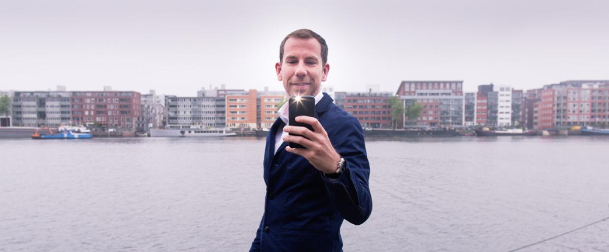 De start van Marcel van der Heijden | A friend of mine