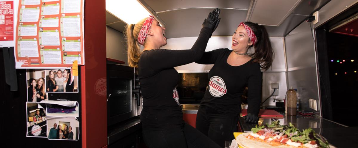 "Knokken en er 100% voor gaan" Foodtruck starten horeca