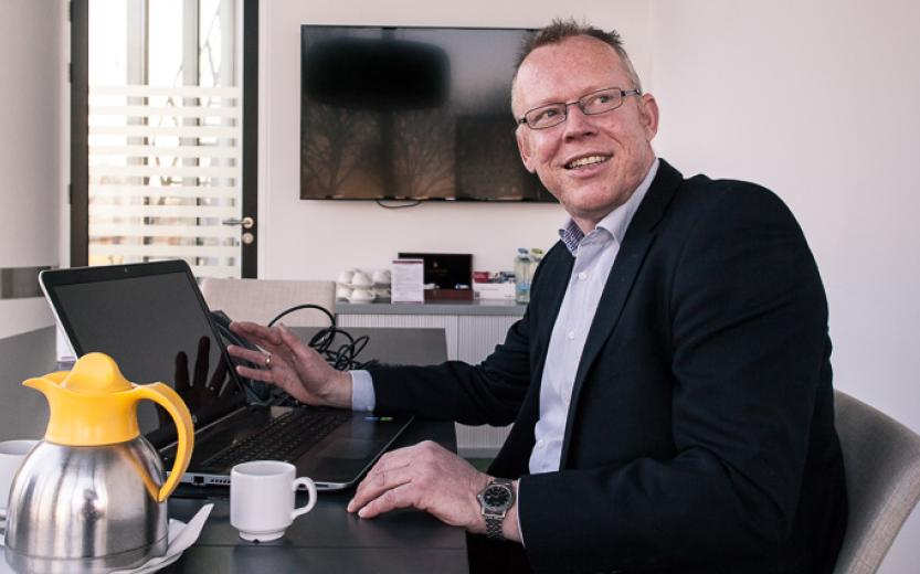 De start van Gijs Poorter - DigiTrage - artikelbeeld